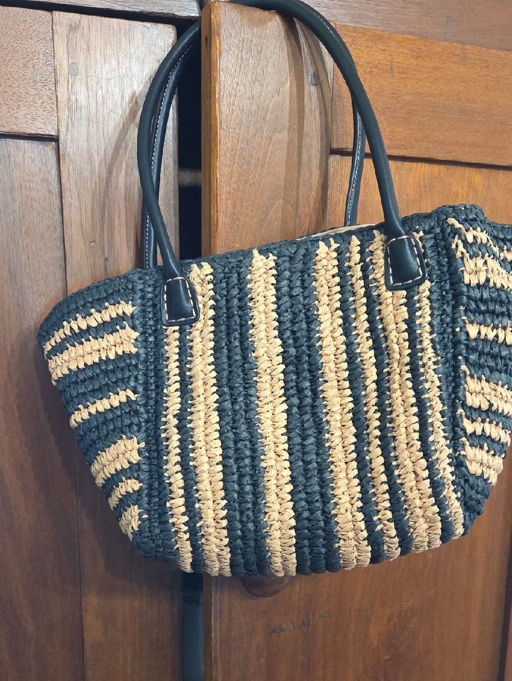 Madewell Straw Tote NWT